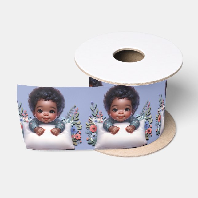 Wertvolle Baby-Hands Satinband (Spule)