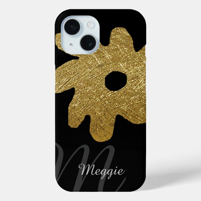 wertvolle Blume personalisiert Case-Mate iPhone Hülle (Rückseite)