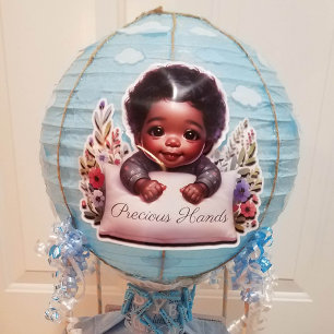 Wertvolle Hände Baby Boy Aufkleber