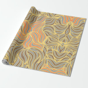 Wertvolle Metalle Geschenkpapier