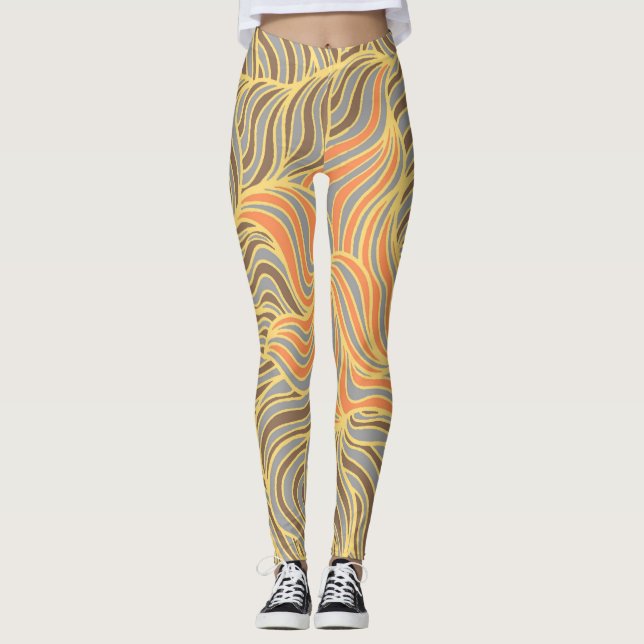 Wertvolle Metalle Leggings (Vorderseite)