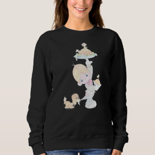 Wertvolle Momente Erntedank Türkei Abendessen Pupp Sweatshirt
