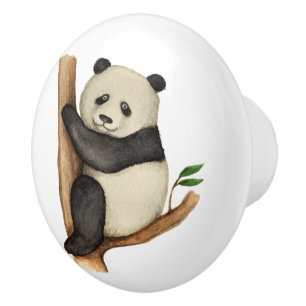 Wertvolle Panda Keramik Knobs - Klicken Sie auf, u Keramikknauf
