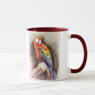Wertvolle Parrot-Tasse Tasse