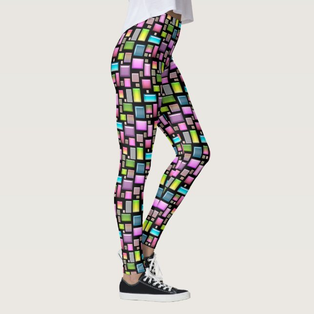 Wertvolle Steine und Perlmutt Leggings (Rechts)