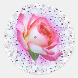 Wertvolle Valentine-Rose, Aufkleber