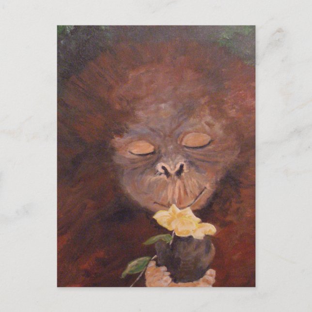 "Wertvolle" vertikale Postkarte (Vorderseite)