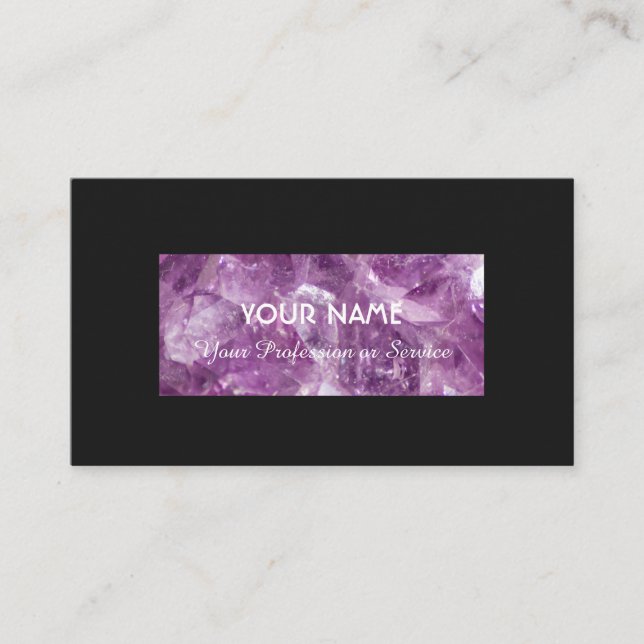 Wertvolle Visitenkarte (Vorderseite)