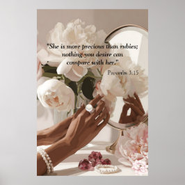 "Wertvoller als Rubies" Poster