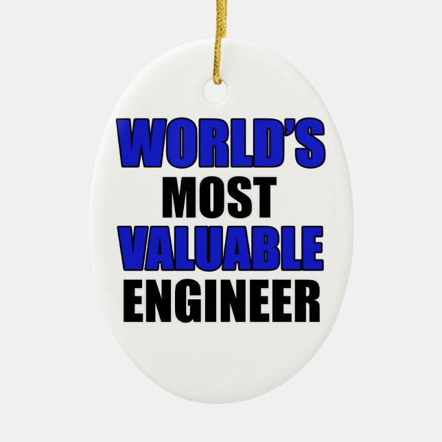 wertvoller Ingenieur Keramikornament (Vorne)