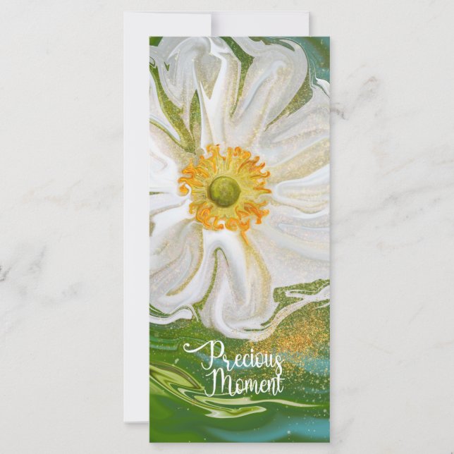 Wertvoller Moment - Anemone Blume Power (Vorderseite)