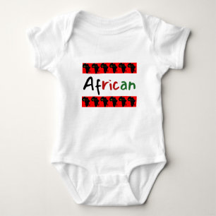 Wertvolles Afrika Baby Strampler