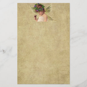 Wertvolles Angel Girl - Stationery No Lines Briefpapier