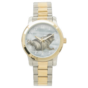 Wertvolles Baby-Siegel Armbanduhr