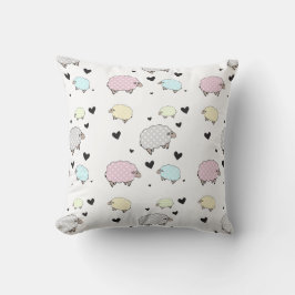 Wertvolles kleines Baby-Sheep-Muster Kissen