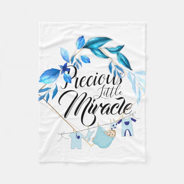 Wertvolles kleines Wunder Fleecedecke (Vorderseite)