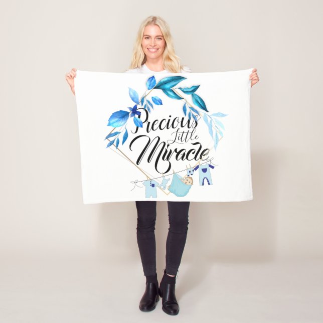 Wertvolles kleines Wunder Fleecedecke (Beispiel)