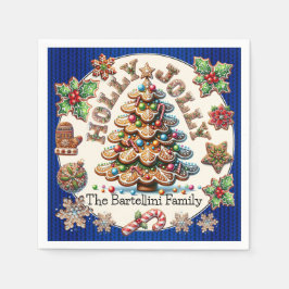 Wertvolles Lebkuchengeflecht Serviette