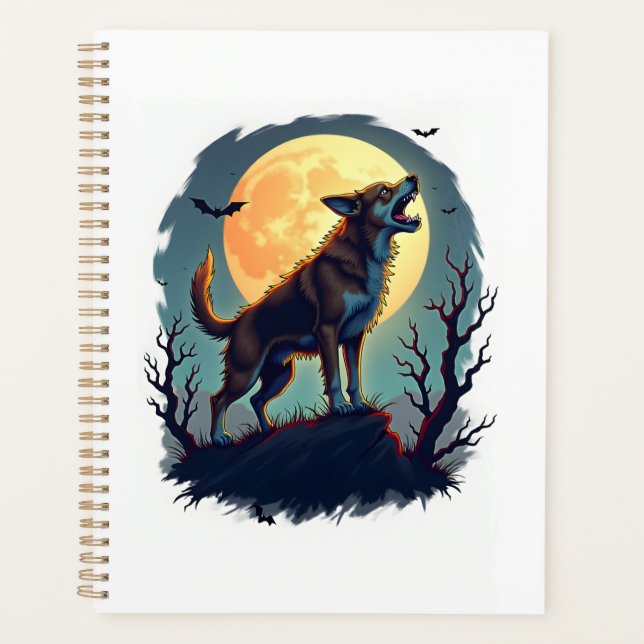 Werwolf-Beagle-Heulen Planer (Vorderseite)