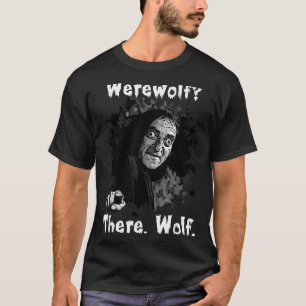 Werwolf_ Da, Wolf. Lustiger Abby Normal Retro Com T-Shirt