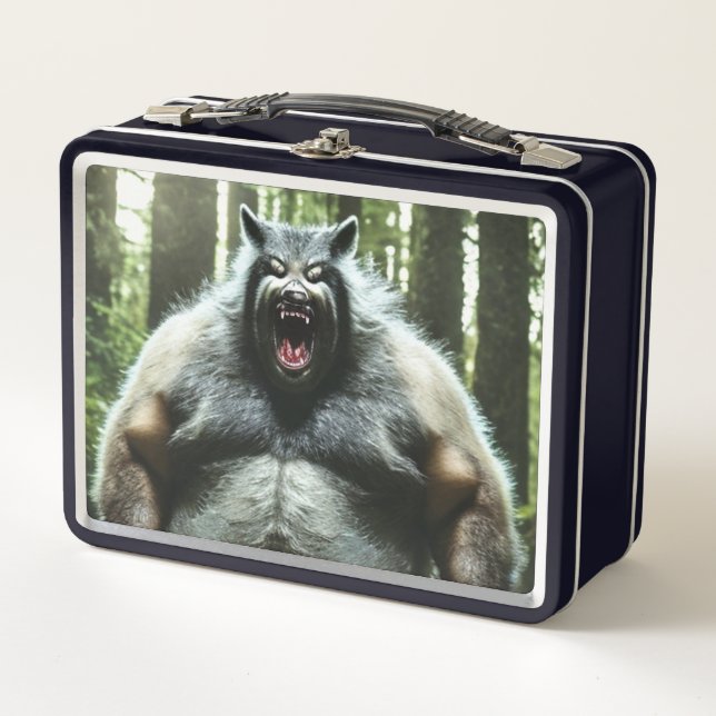 Werwolf, der das ganze Dorf lunchbox 2 Seite geges (Vorderseite)