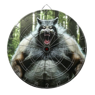 Werwolf, der das gesamte Dorfbrett aß Dartscheibe