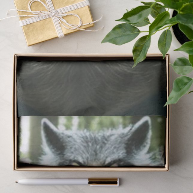 Werwolf, der das gesamte Gewebe des Dorfes aß Seidenpapier (Geschenk)