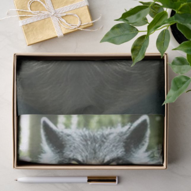 Werwolf, der das gesamte Gewebe des Dorfes aß Seidenpapier (Geschenk)