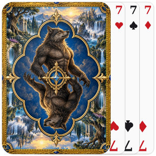Werwolf, Gothic Fantasy Monster Spielkarten