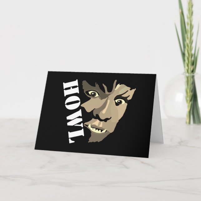 Werwolf, Heulen Karte (Vorderseite)