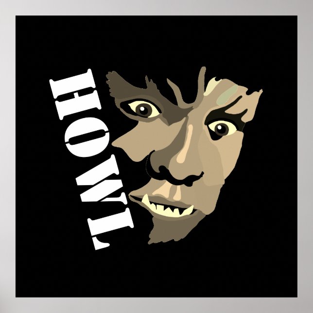 Werwolf, Howl Poster (Vorne)