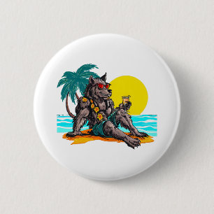 Werwolf im Urlaub Button