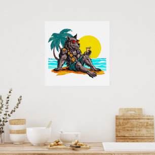 Werwolf im Urlaub Poster