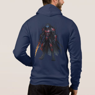 Werwolf-Krieger-Hoodie – Hyperrealistische Kunst Hoodie