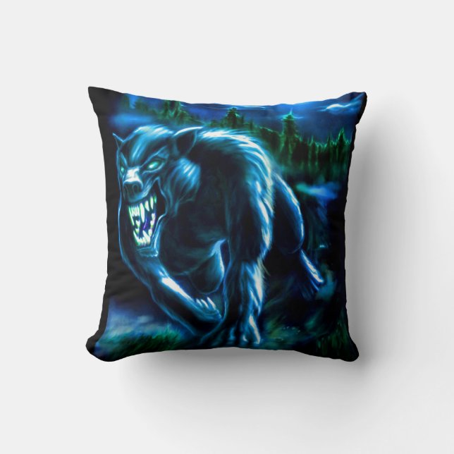 Werwolf Pillow Kissen (Vorderseite)