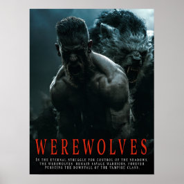 Werwolf-Poster-Serie II Poster