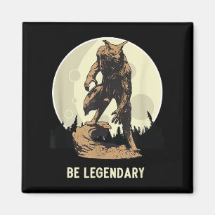 Werwolf sei legendäre Motivations-Inspiration Magnet