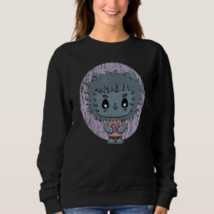 Werwolf Wolf Und Buch Mythologie Lykanthrop Für Ha Sweatshirt