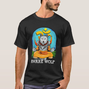 Werwolf-Wortspiel-Halloween-Kostüm-Bewusster-Wolf- T-Shirt