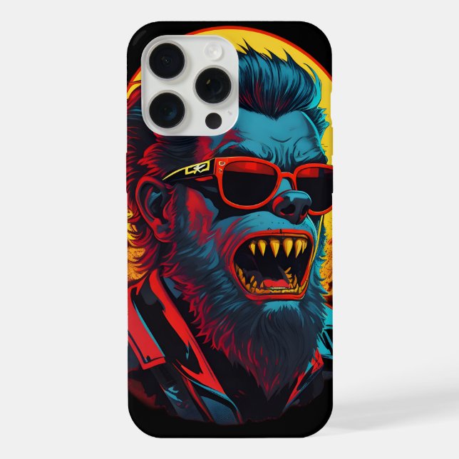 Werwölfe Zombie iPhone Hülle (Rückseite)