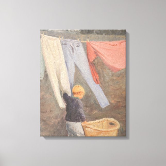 Wes Heeter Leinwanddruck (Vorderseite)