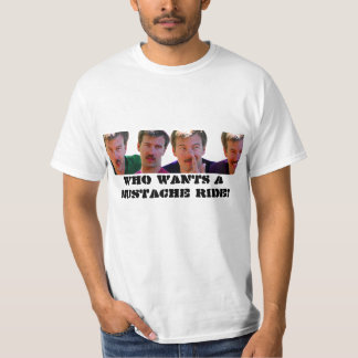 wes T-Shirt 1, WHO WILL EINE SCHNURRBART-FAHRT!