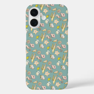 Wesen aus dem Meeresaquamarin iPhone 16 Hülle