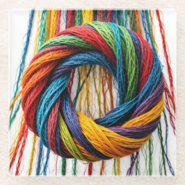 Wesen der Einheit Glasuntersetzer