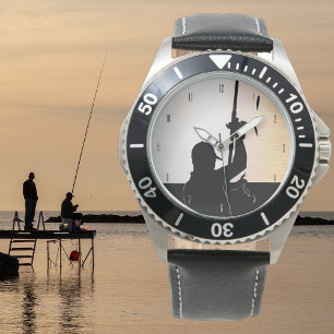 Wesen eines perfekten Angel-Tages - mit Zahlen Armbanduhr