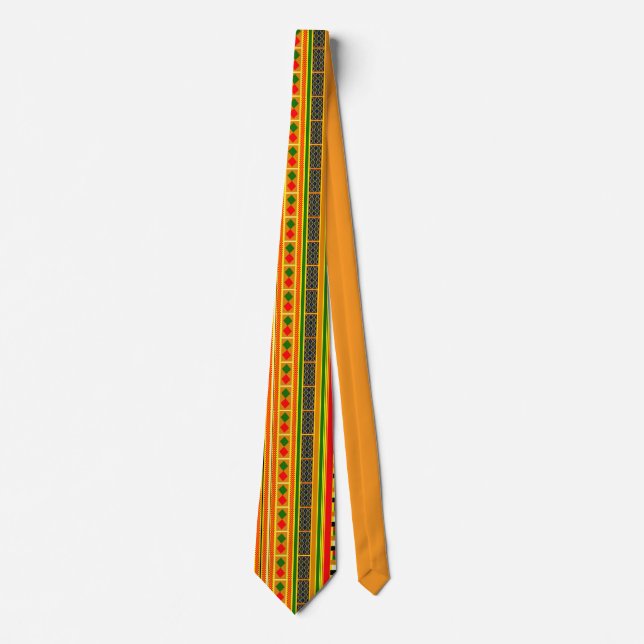 Wesen mit Stolz: Kente Heritage Krawatte (Vorderseite)