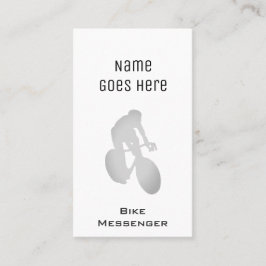 "Wesentliche" Fahrrad-Bote-Visitenkarten Visitenkarte
