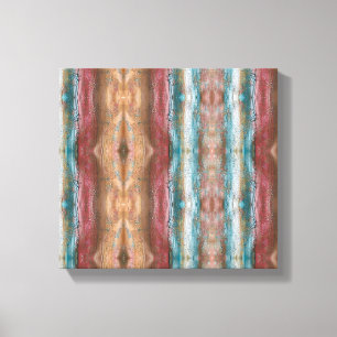 Wesern Santa Fe Mauer, die auf der Leinwand malen