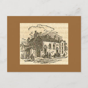 Wesley-Haus-Postkarte Postkarte