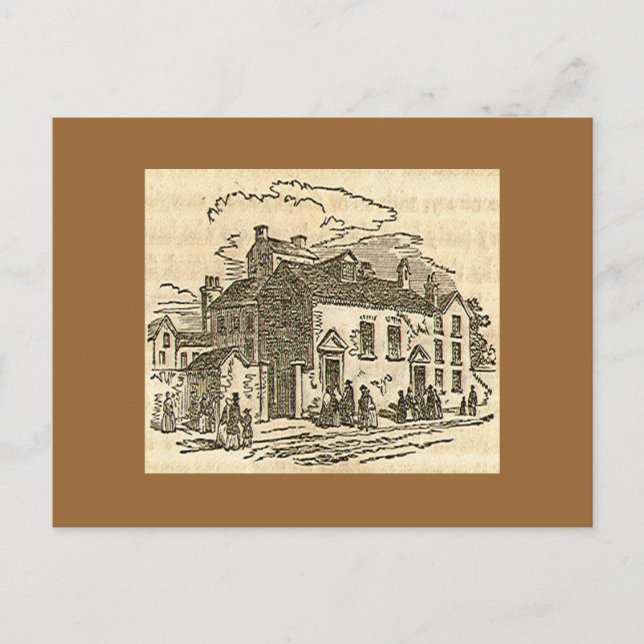 Wesley House Postcard Postkarte (Vorderseite)